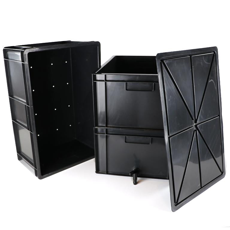 Worm Farm / Composter + FREE Worms & Coir Brick - GARDENING.co.za